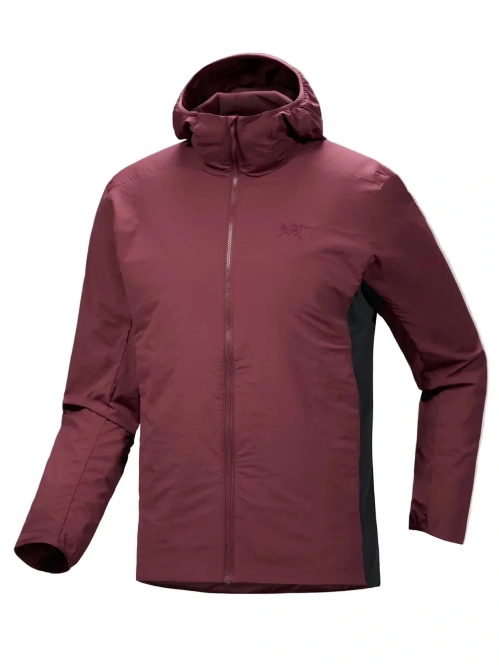 Arc’teryx Men’s Atom SL Hoody in Mars Burgundy/Black Size Large